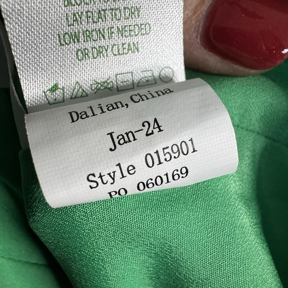 LILLY PULITZER Stela Strapless Bow Dress Green Size 2 NEW Kelly Semiformal Event - Picture 11 of 12